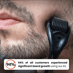 94% of all customers experienced significant growth using our Beard Growth Kit